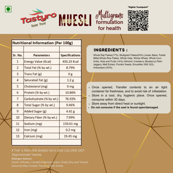 Millet Muesli with Berries & Seeds - Image 4