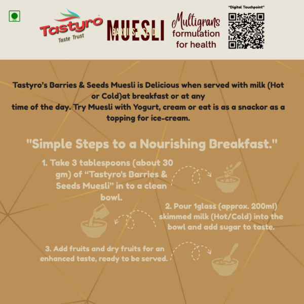Millet Muesli with Berries & Seeds - Image 3