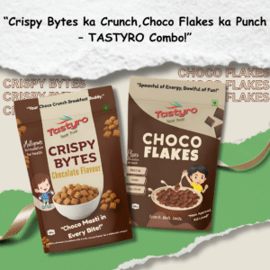Choco Duo Combo – Crispy Bytes + Choco Flakes (250g x 2)
